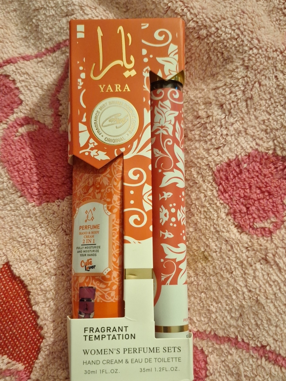 YARA Women's Perfume Set - Yara Candy Scented Hand Cream & Eau de Toilette